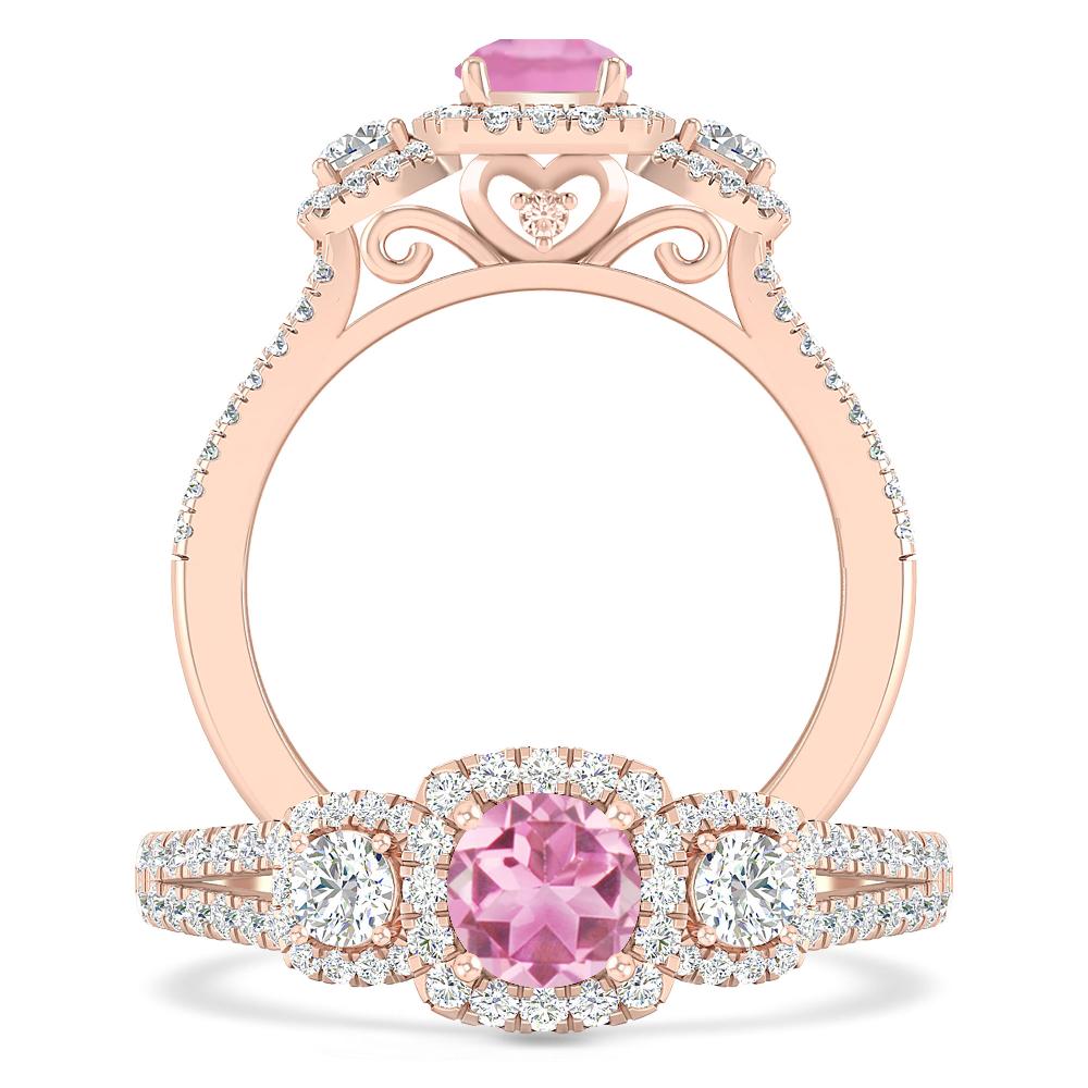 Rose Gold - Pink Tourmaline