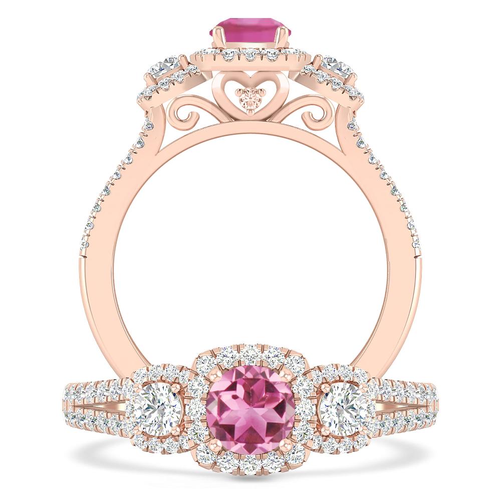 Rose Gold - Pink Tourmaline