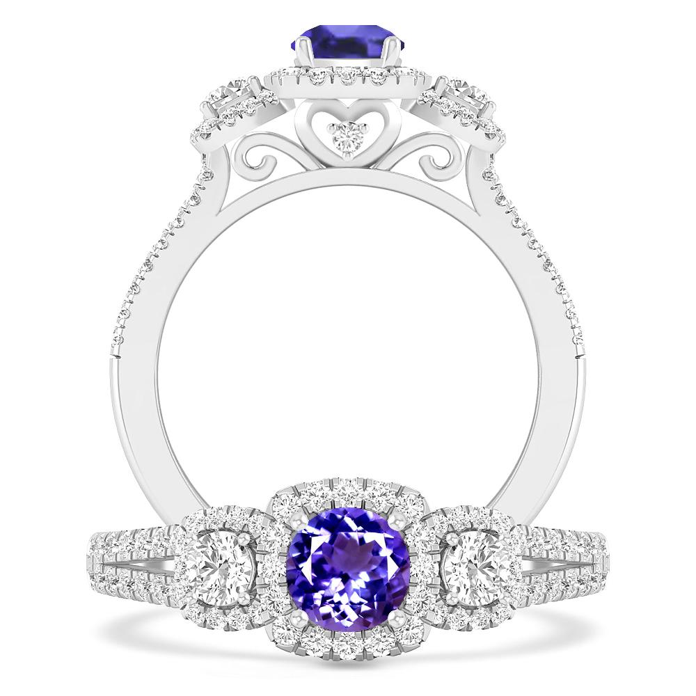 White Gold - Tanzanite