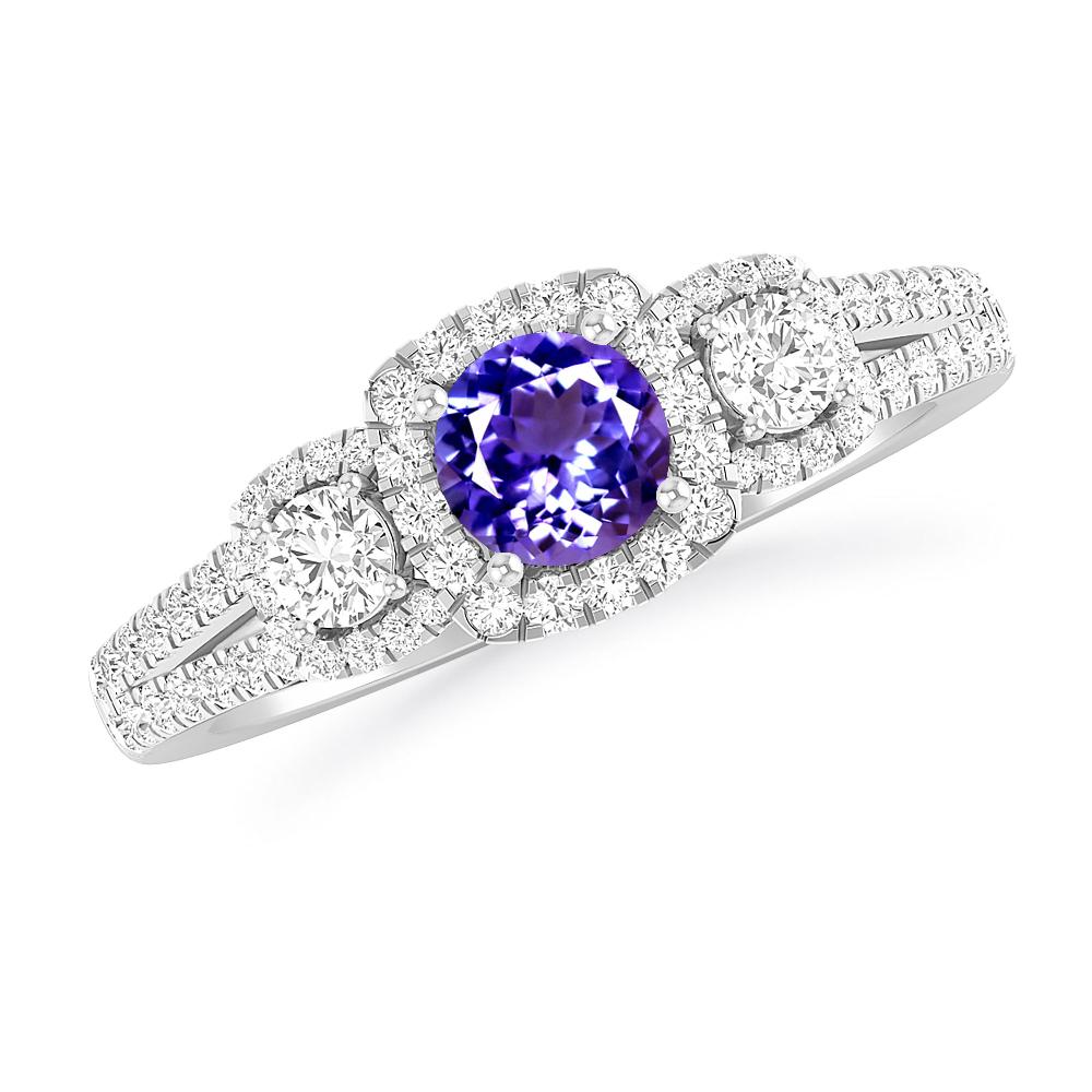 White Gold - Tanzanite