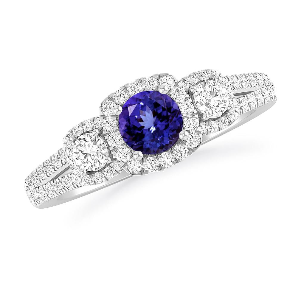 White Gold - Tanzanite