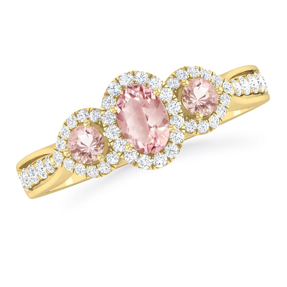 Yellow Gold - Morganite