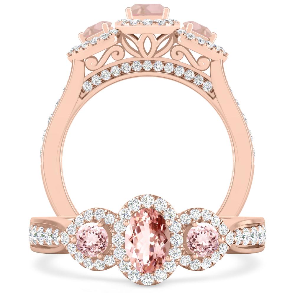 Rose Gold - Morganite