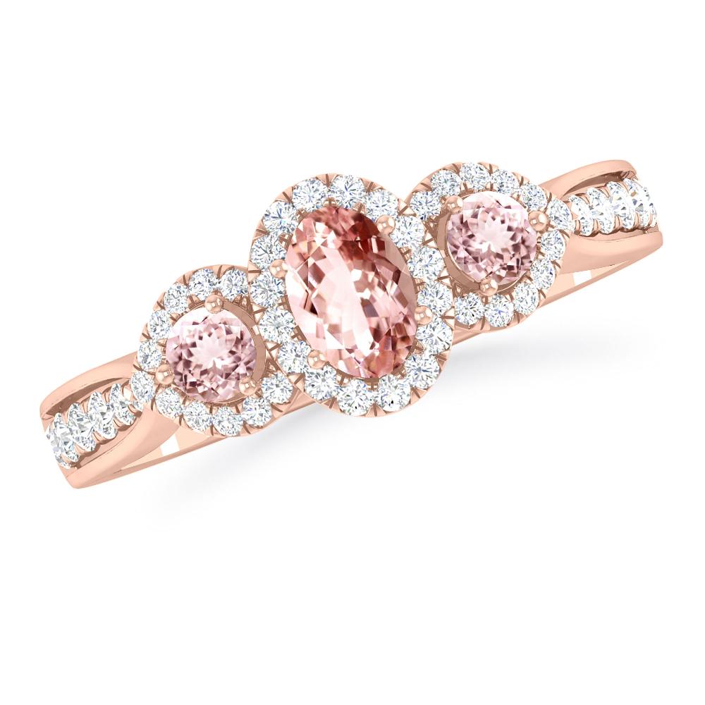 Rose Gold - Morganite