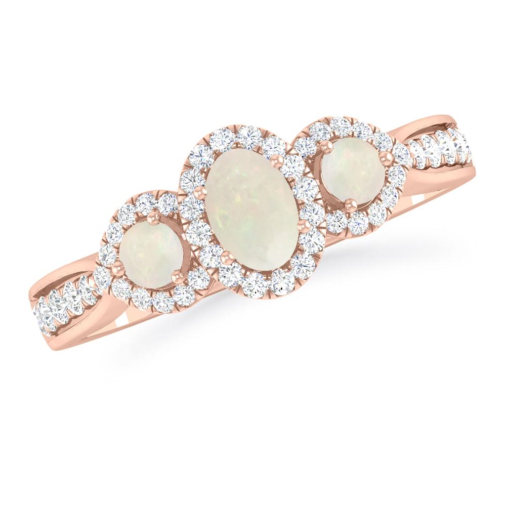 Rose Gold - Opal