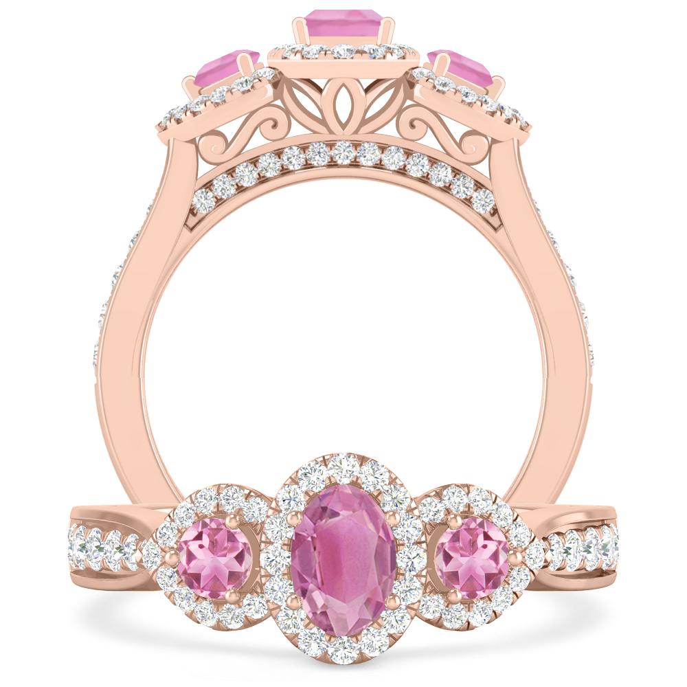 Rose Gold - Pink Tourmaline