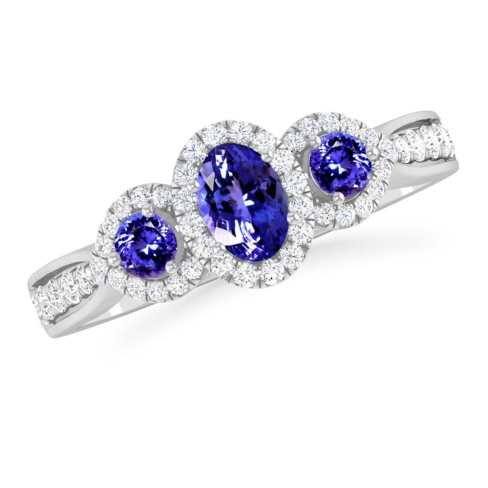 White Gold - Tanzanite