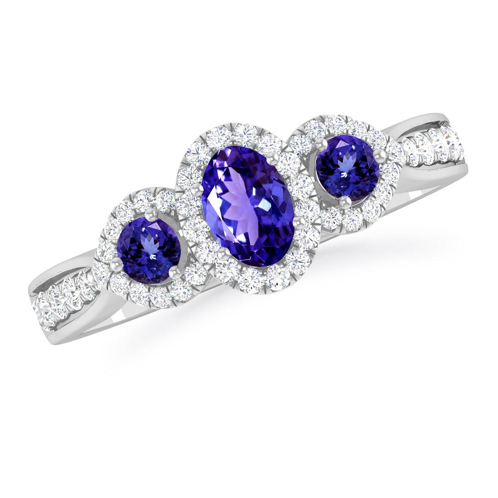 White Gold - Tanzanite