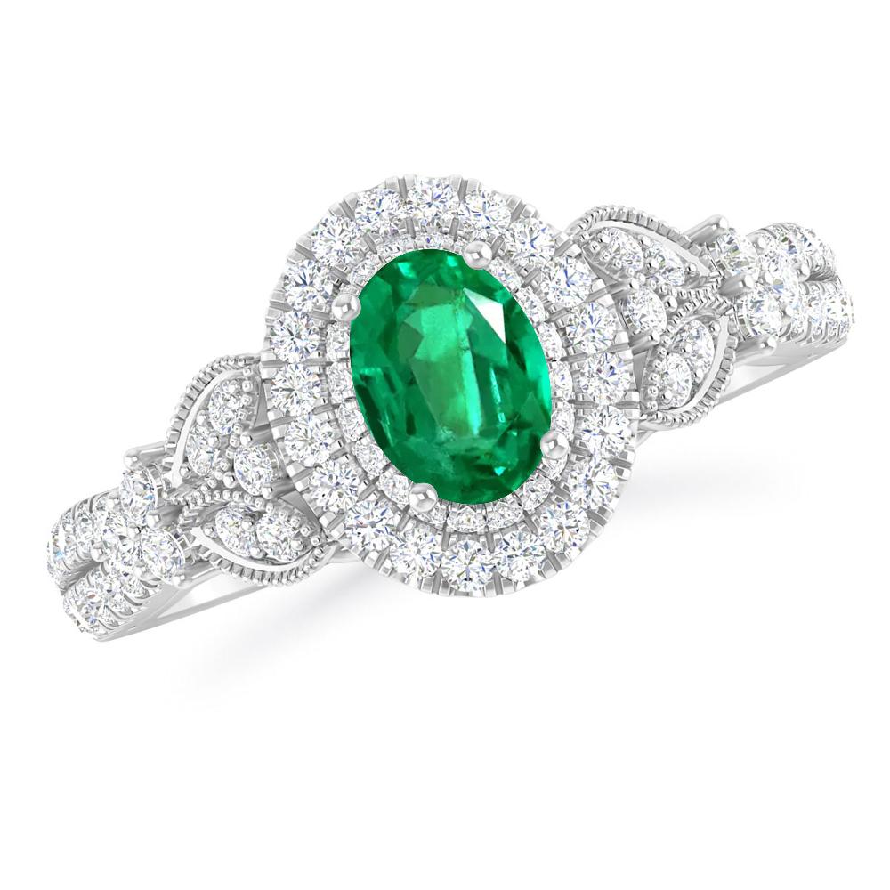 White Gold - Emerald
