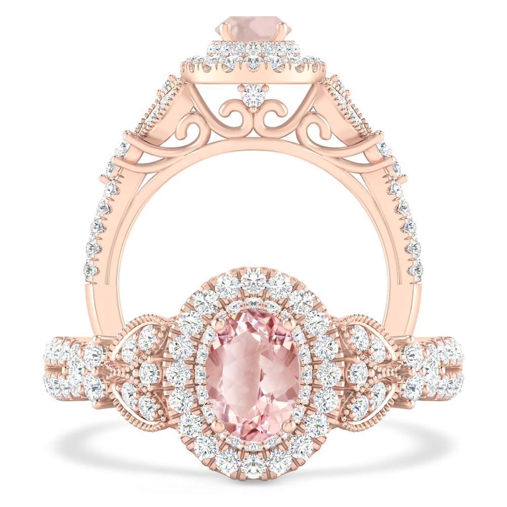 Rose Gold - Morganite