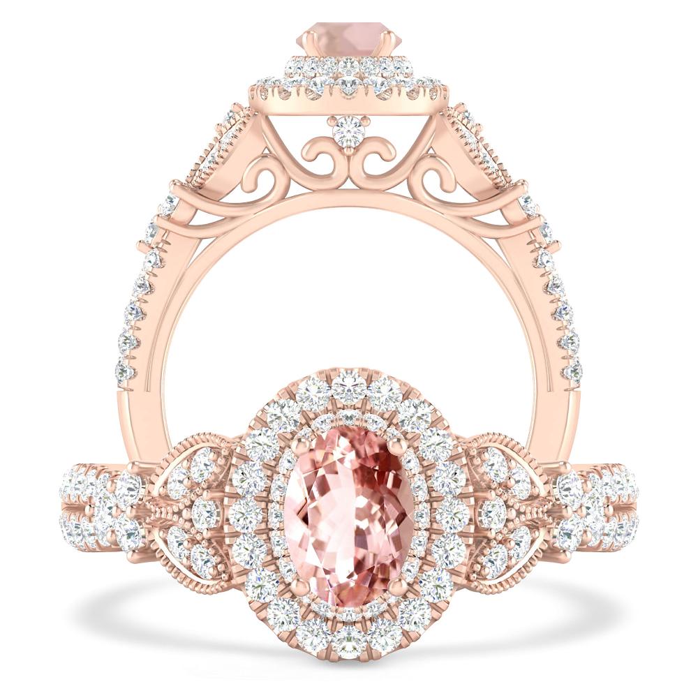 Rose Gold - Morganite