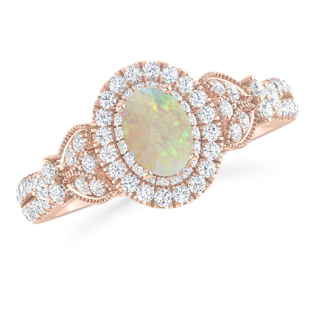 Rose Gold - Opal