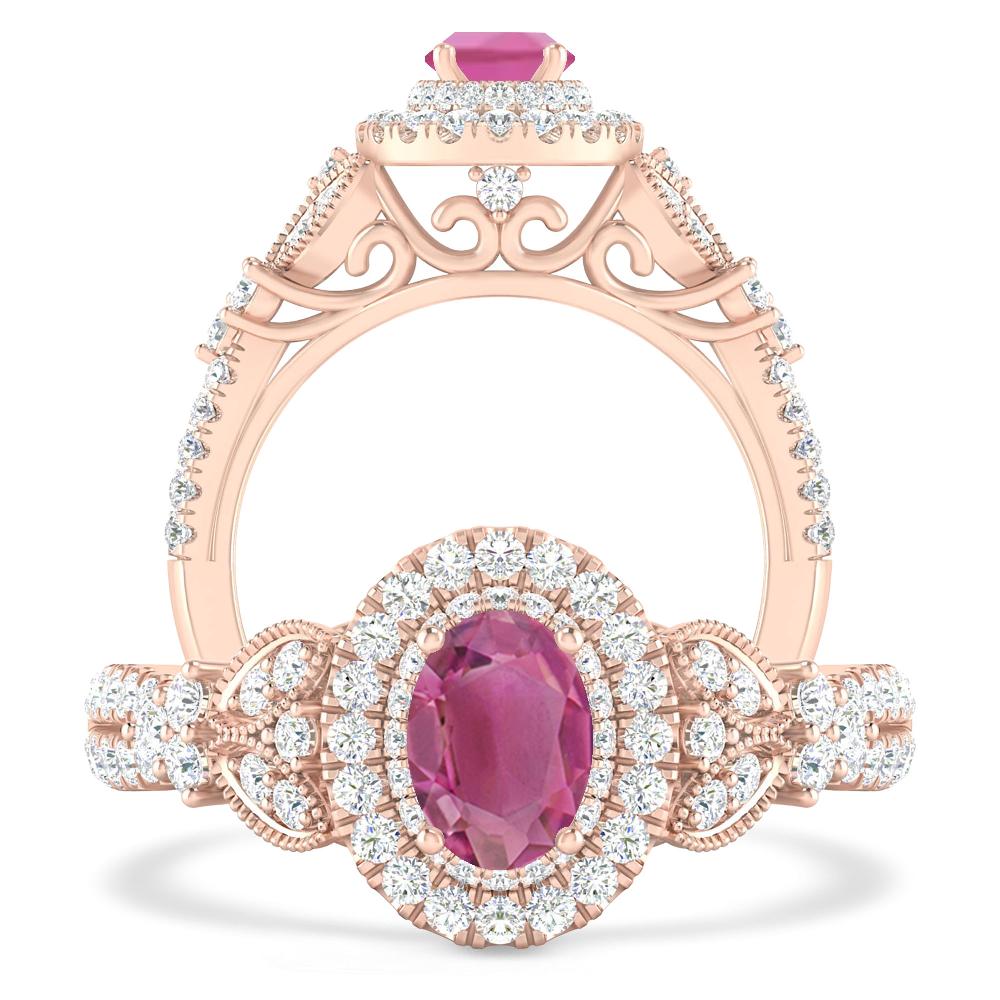 Rose Gold - Pink Tourmaline