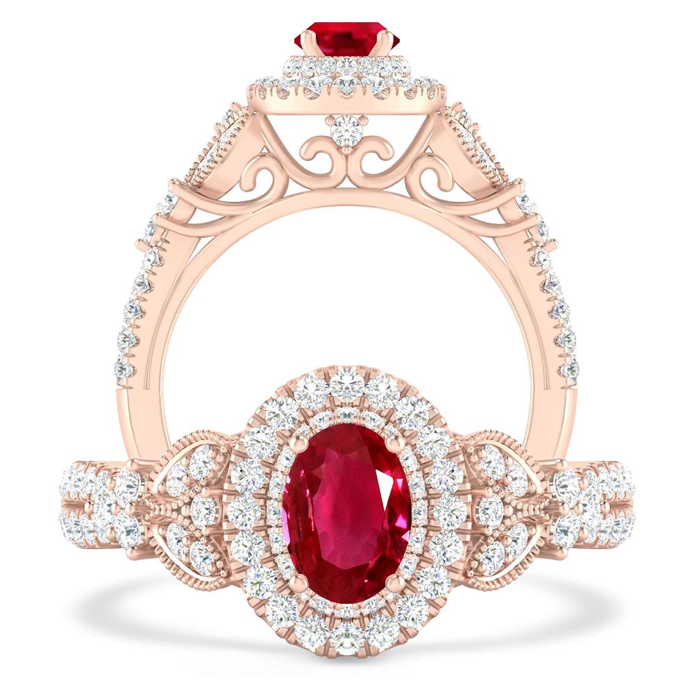 Rose Gold - Ruby