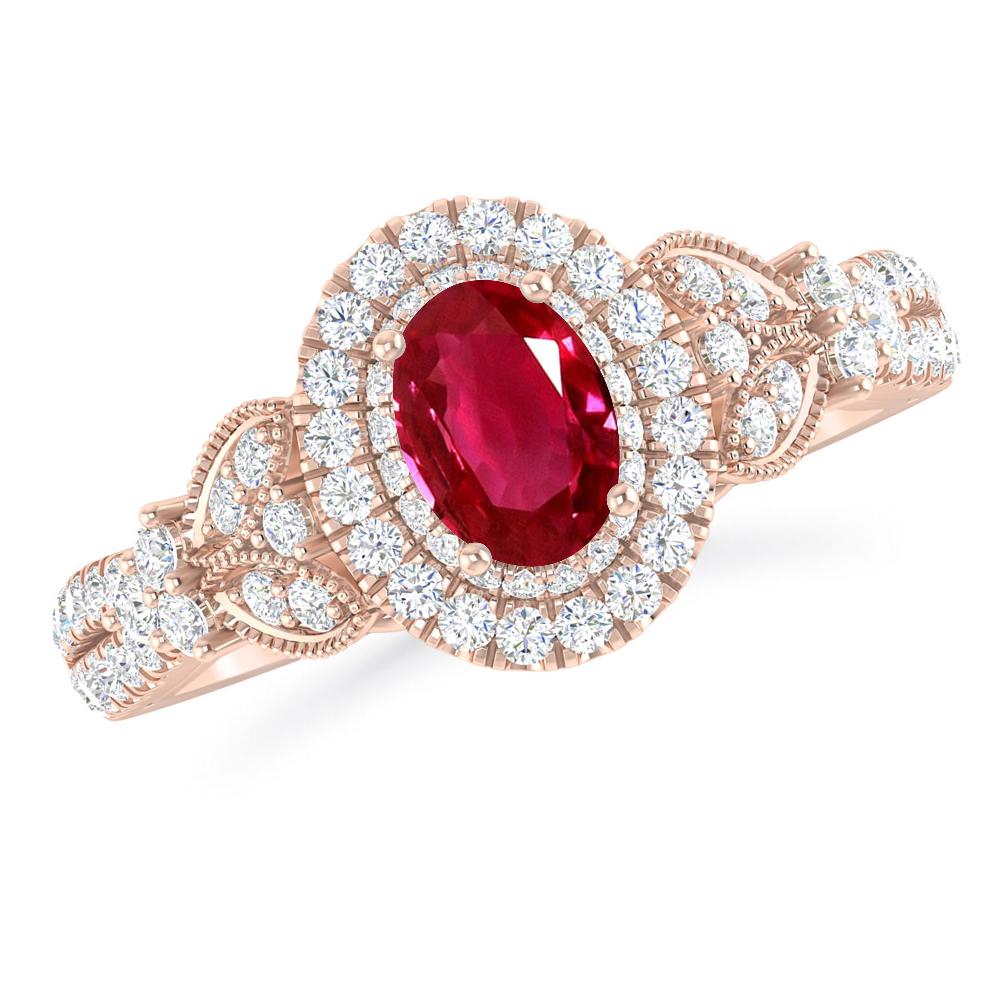 Rose Gold - Ruby