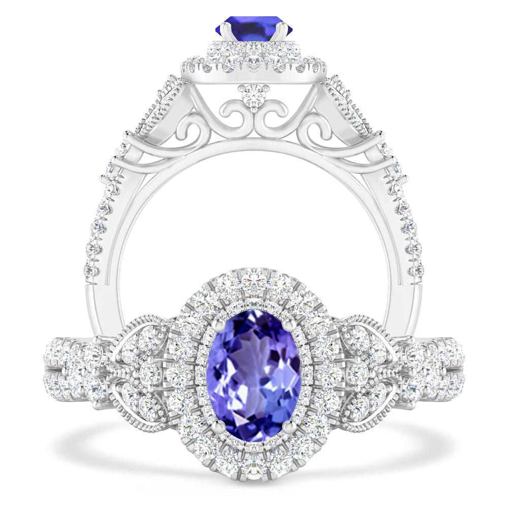 White Gold - Tanzanite