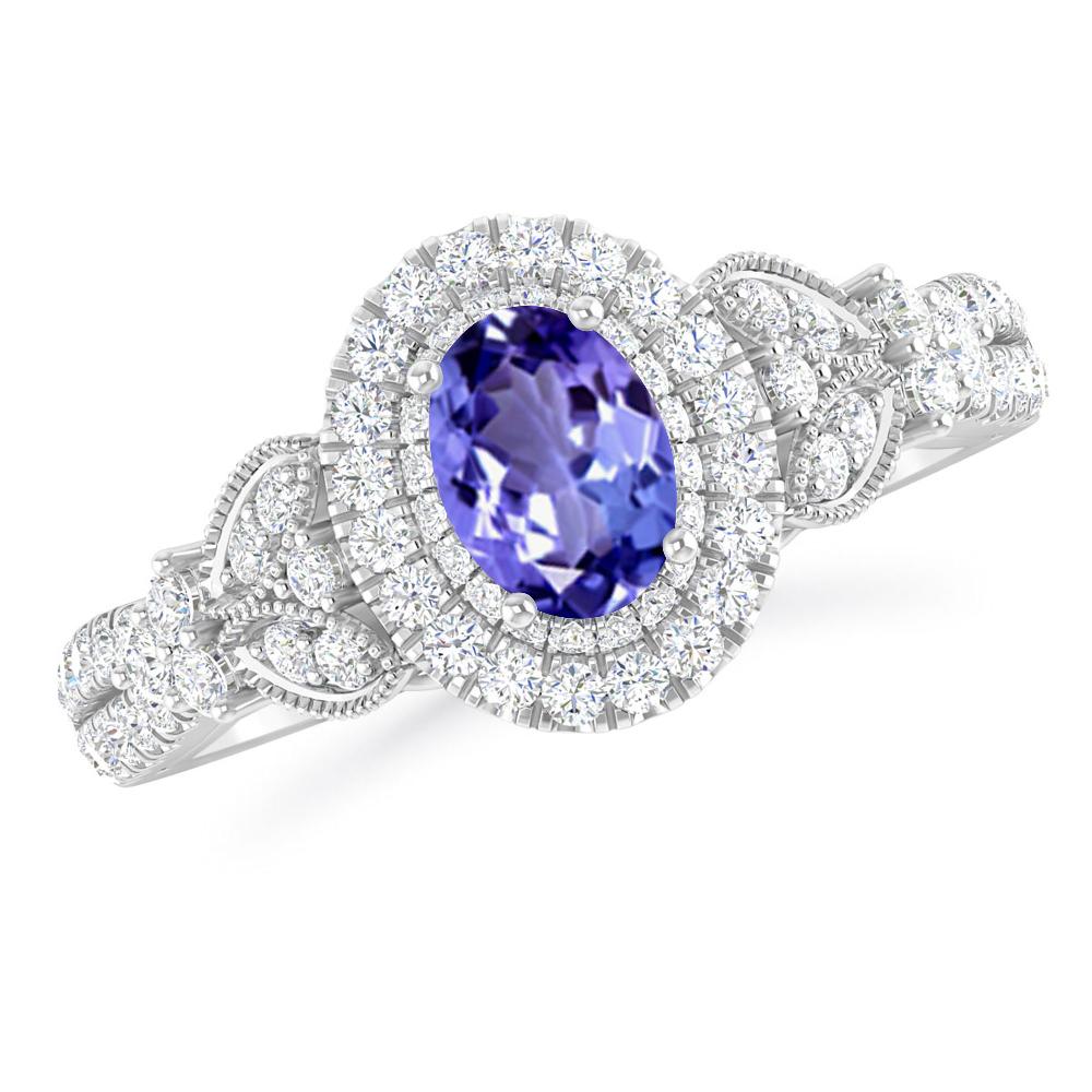 White Gold - Tanzanite