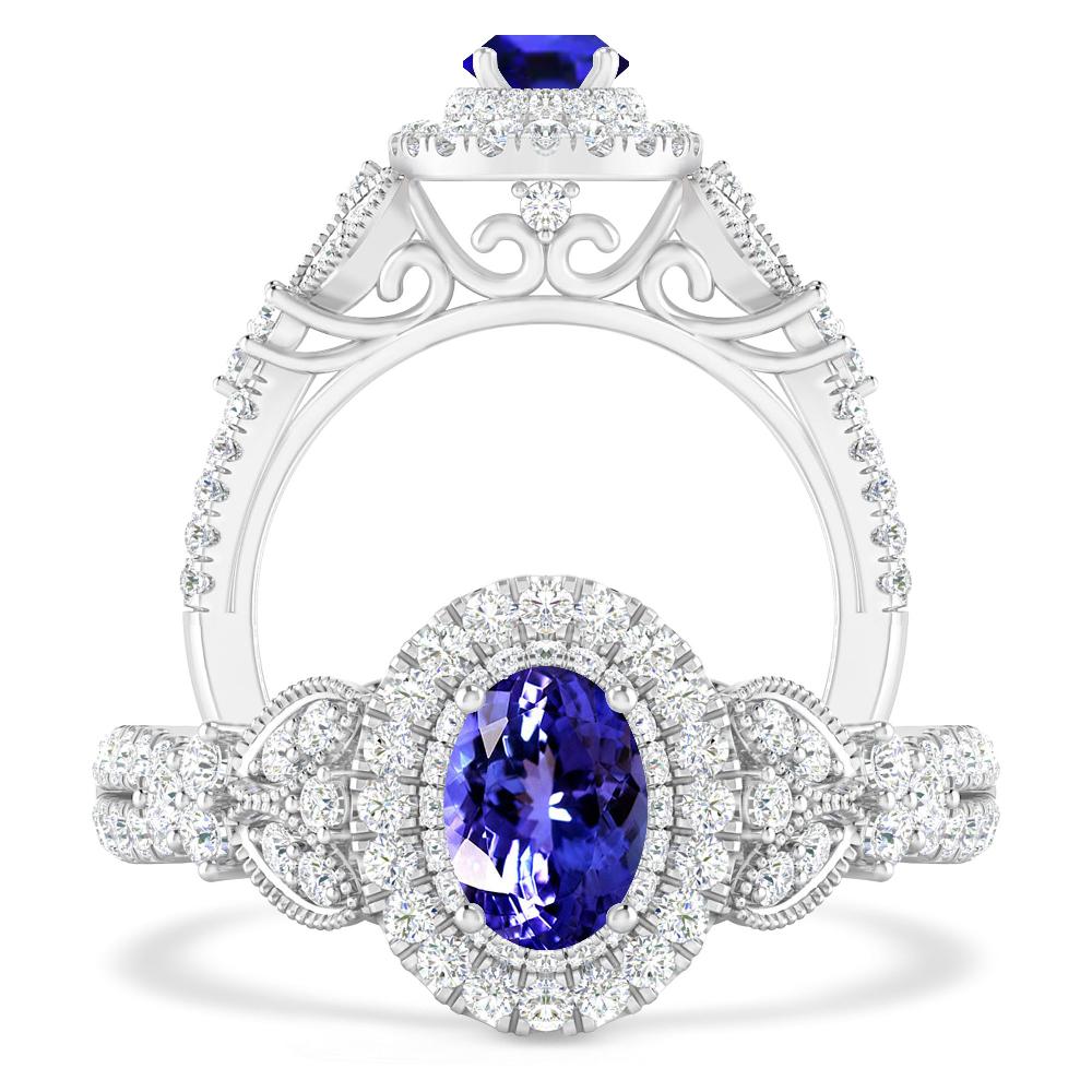 White Gold - Tanzanite