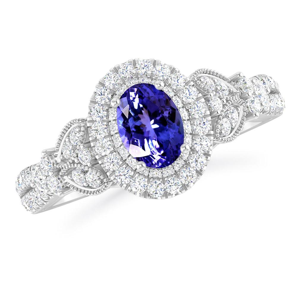 White Gold - Tanzanite