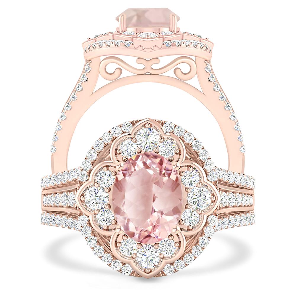 Rose Gold - Morganite