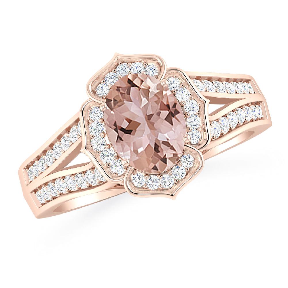 Rose Gold - Morganite