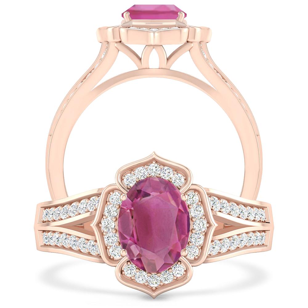 Rose Gold - Pink Tourmaline