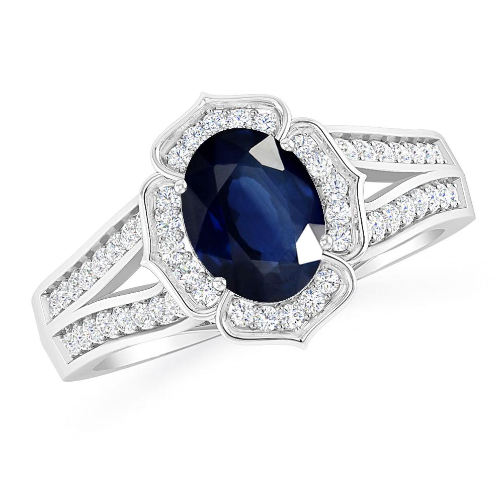 White Gold - Sapphire