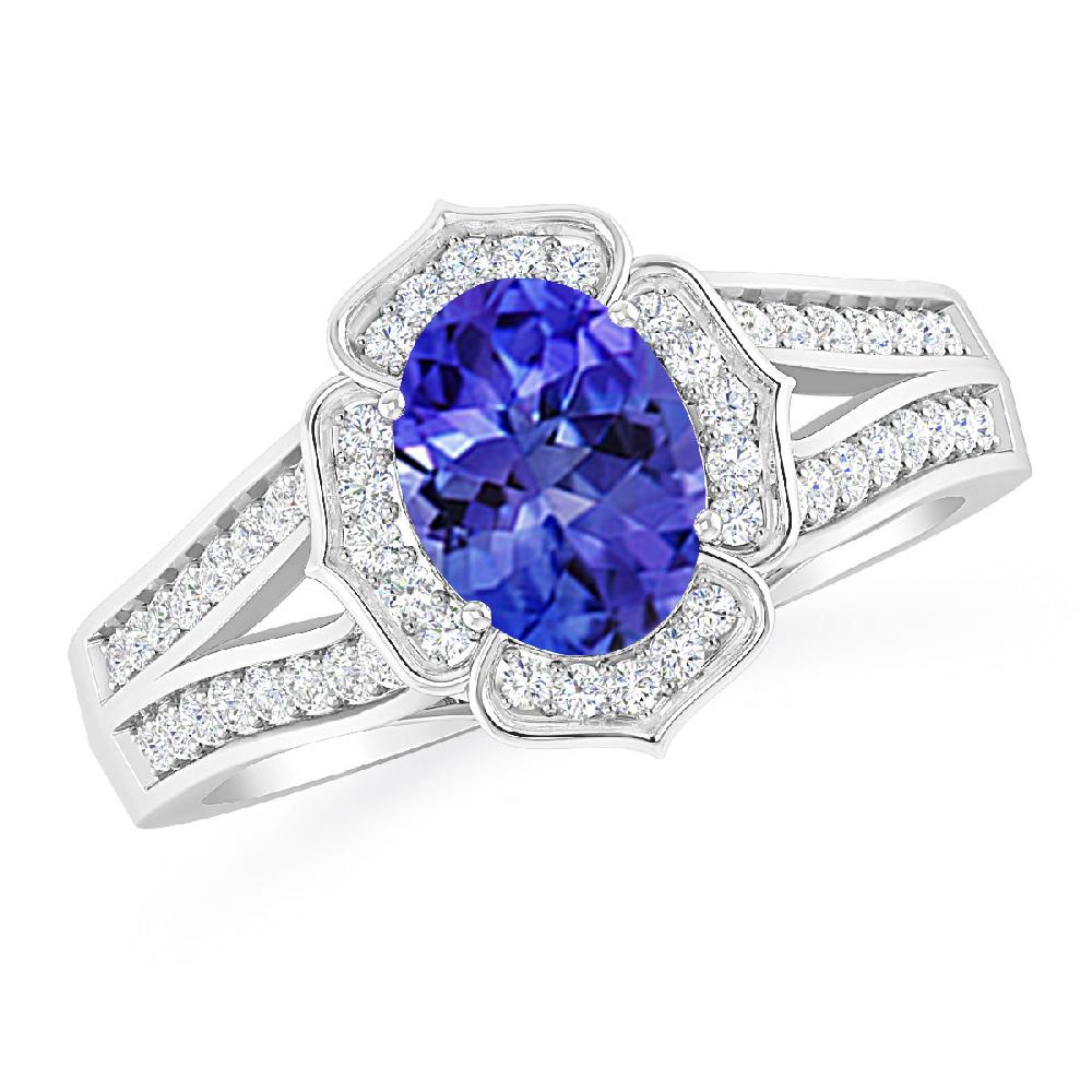 White Gold - Tanzanite