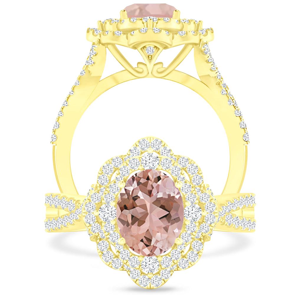 Yellow Gold - Morganite