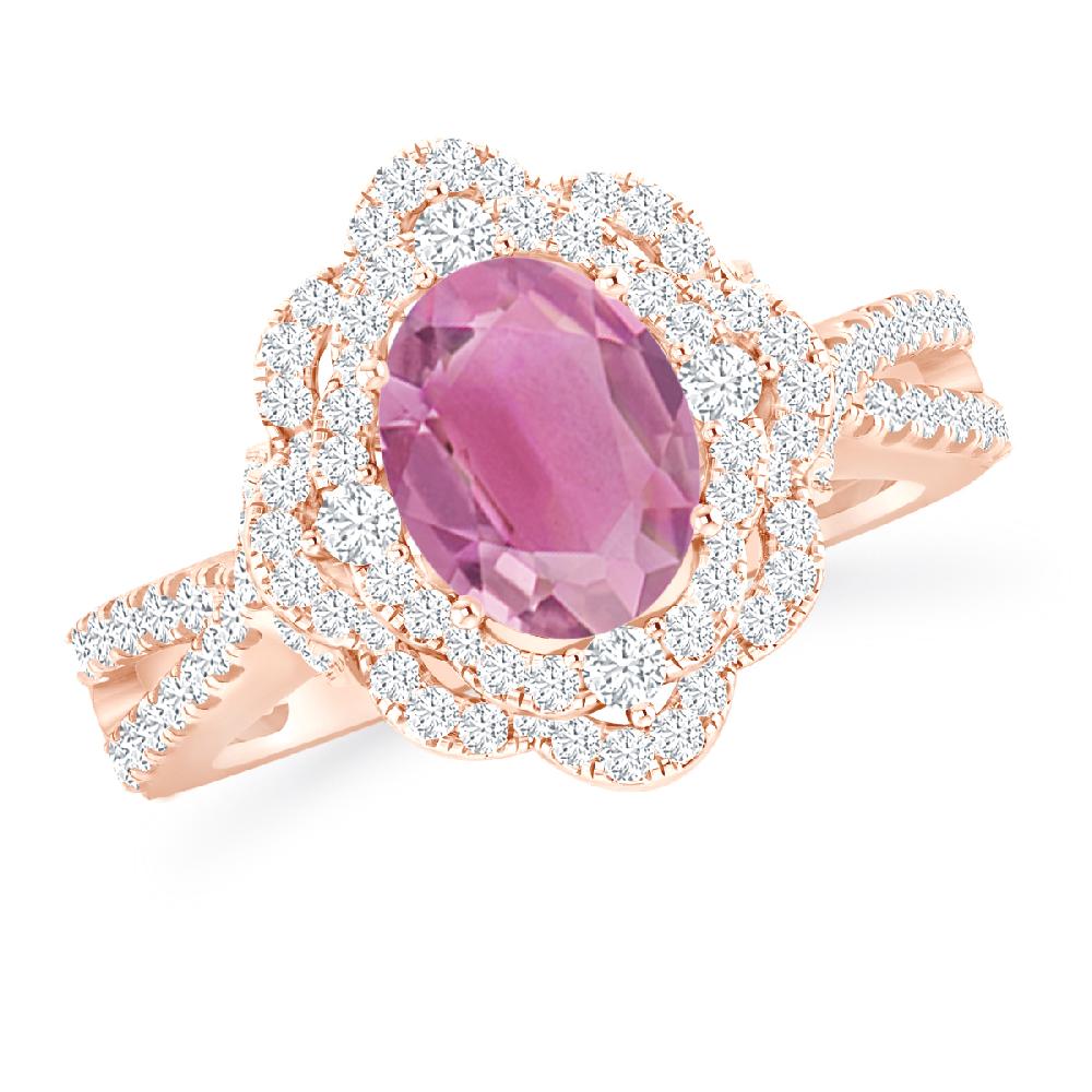 Rose Gold - Pink Tourmaline