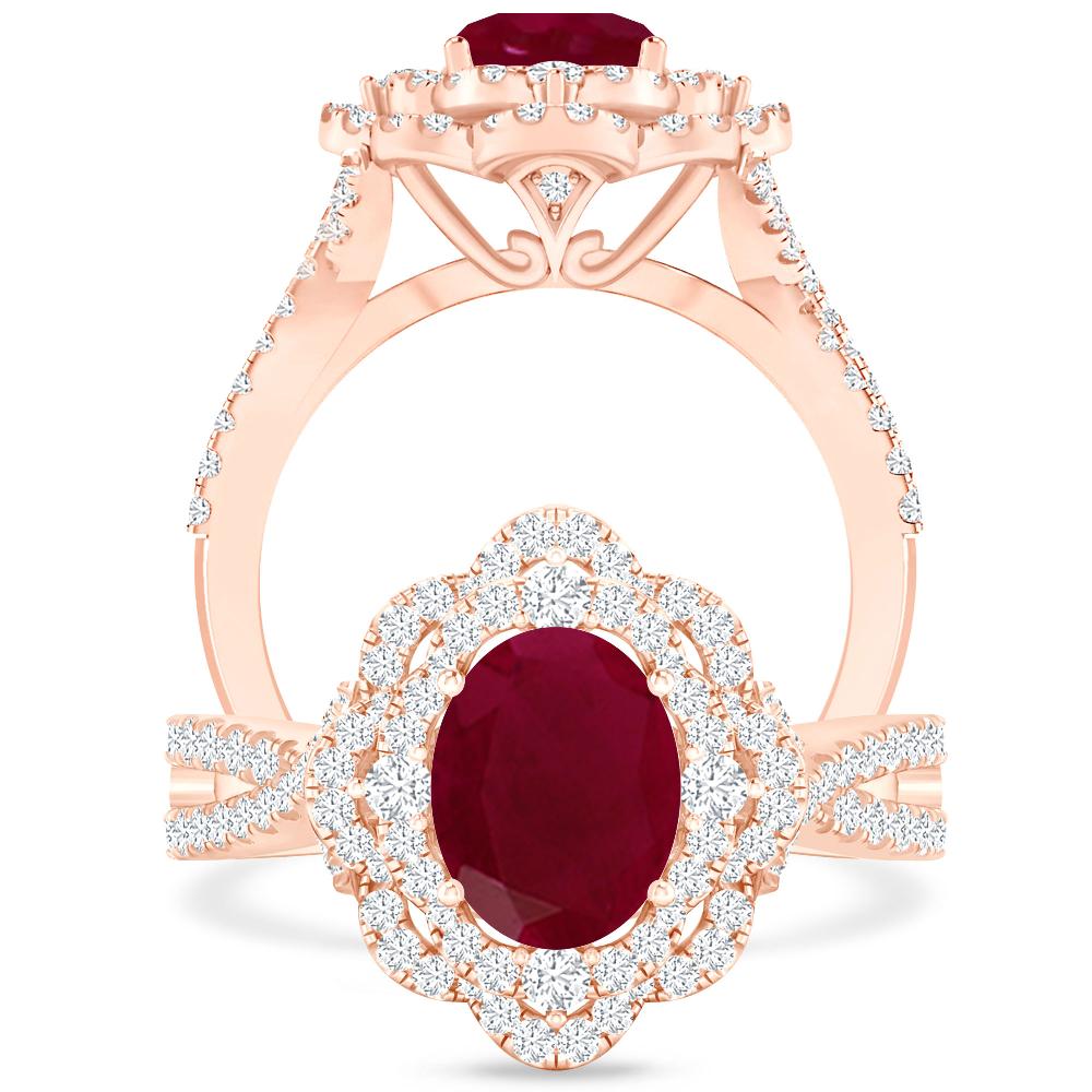 Rose Gold - Ruby