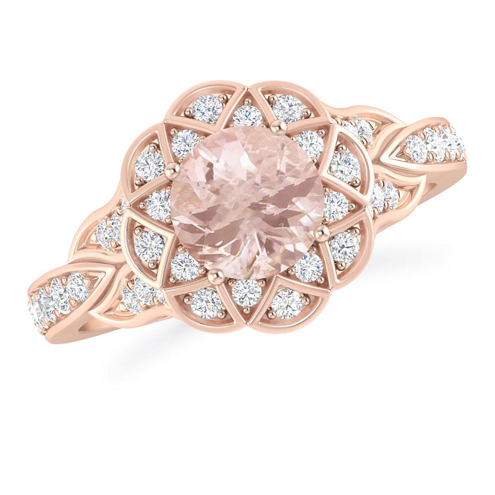 Rose Gold - Morganite