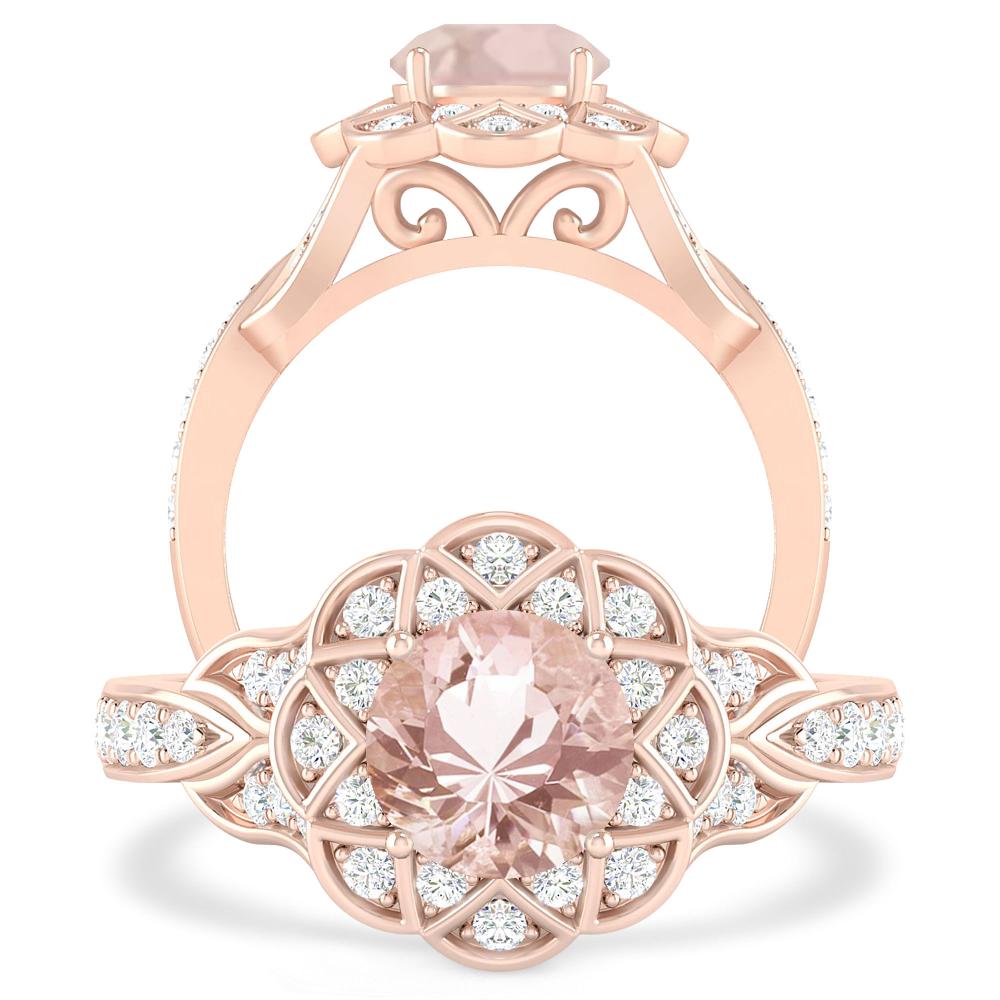 Rose Gold - Morganite