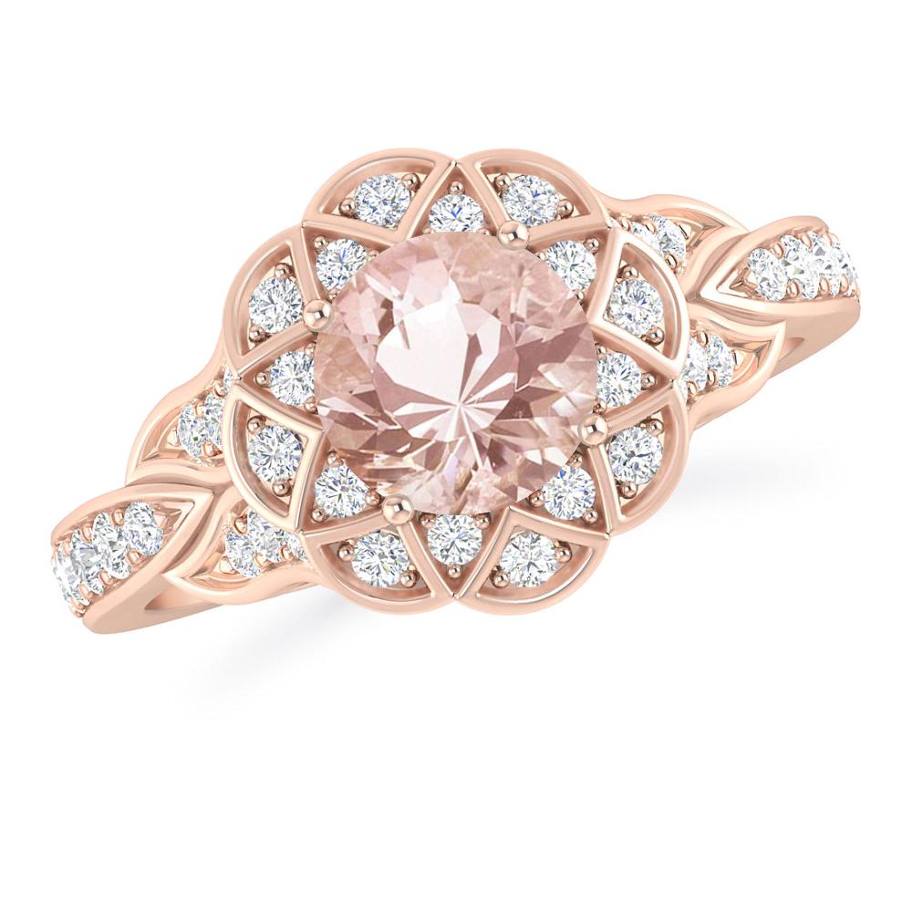 Rose Gold - Morganite