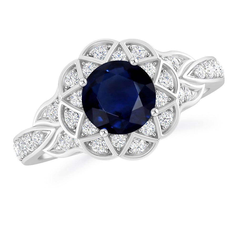 White Gold - Sapphire