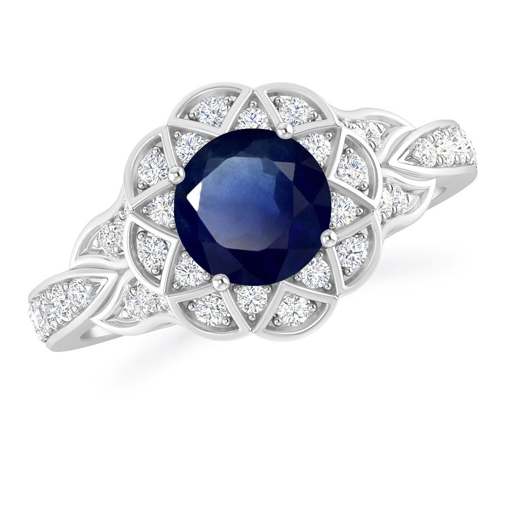 White Gold - Sapphire