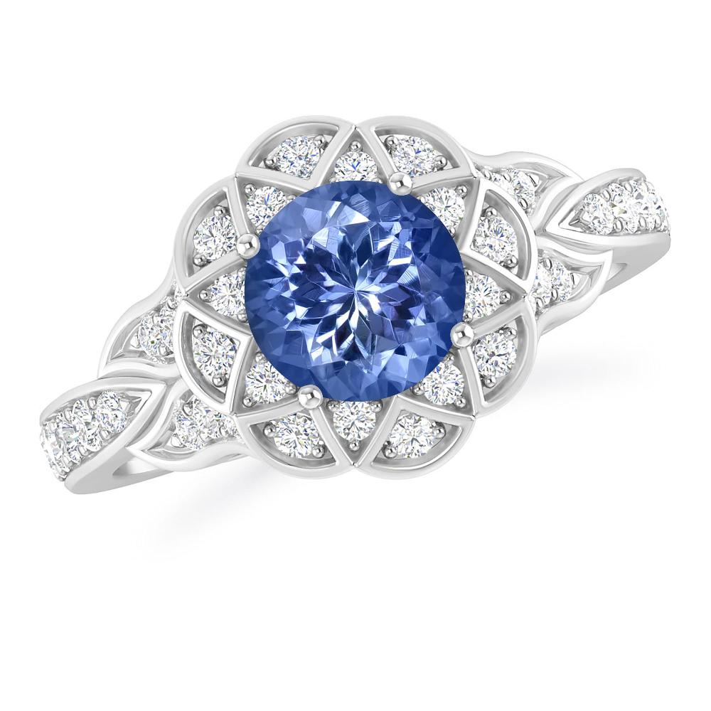 White Gold - Tanzanite