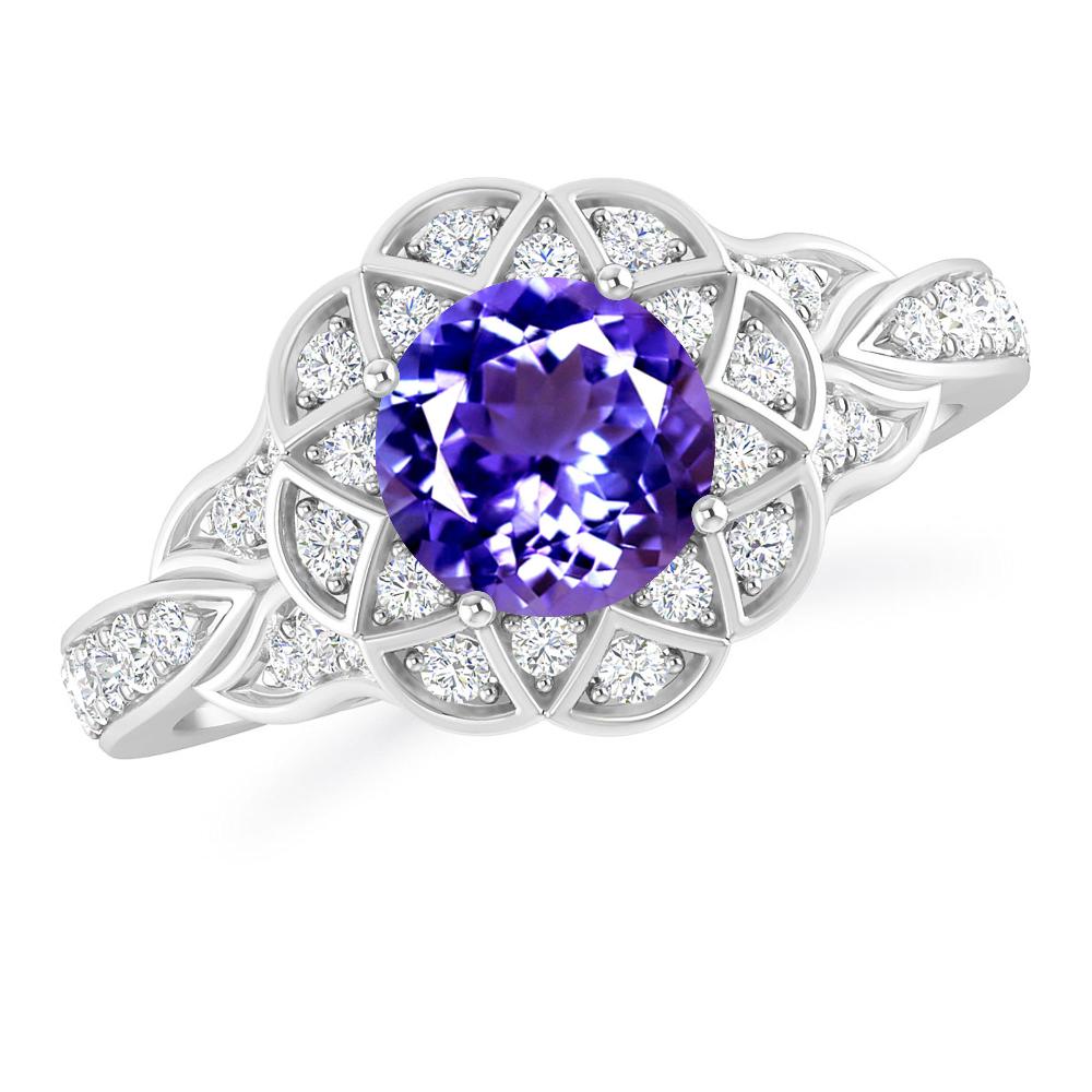 White Gold - Tanzanite