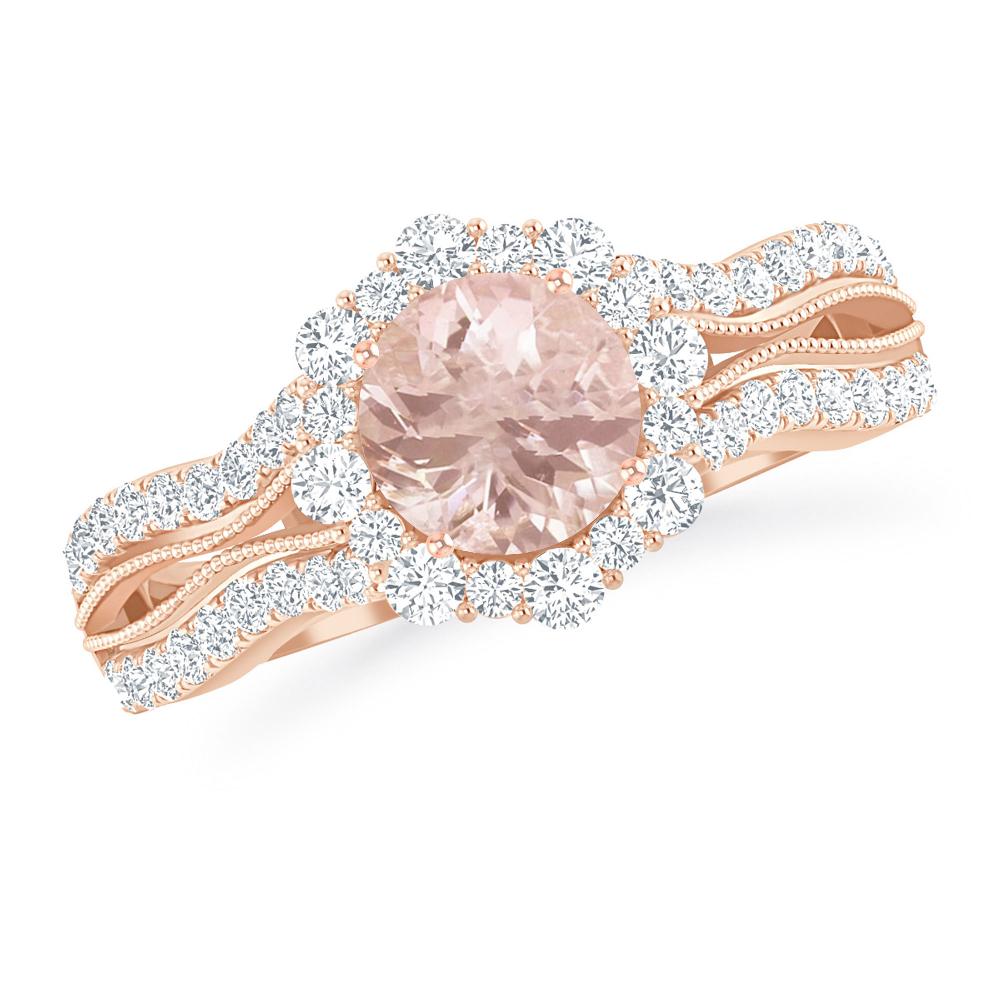 Rose Gold - Morganite