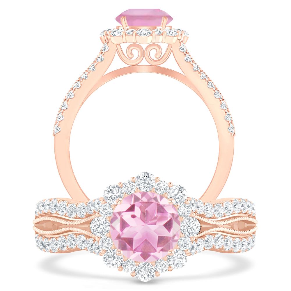 Rose Gold - Pink Tourmaline