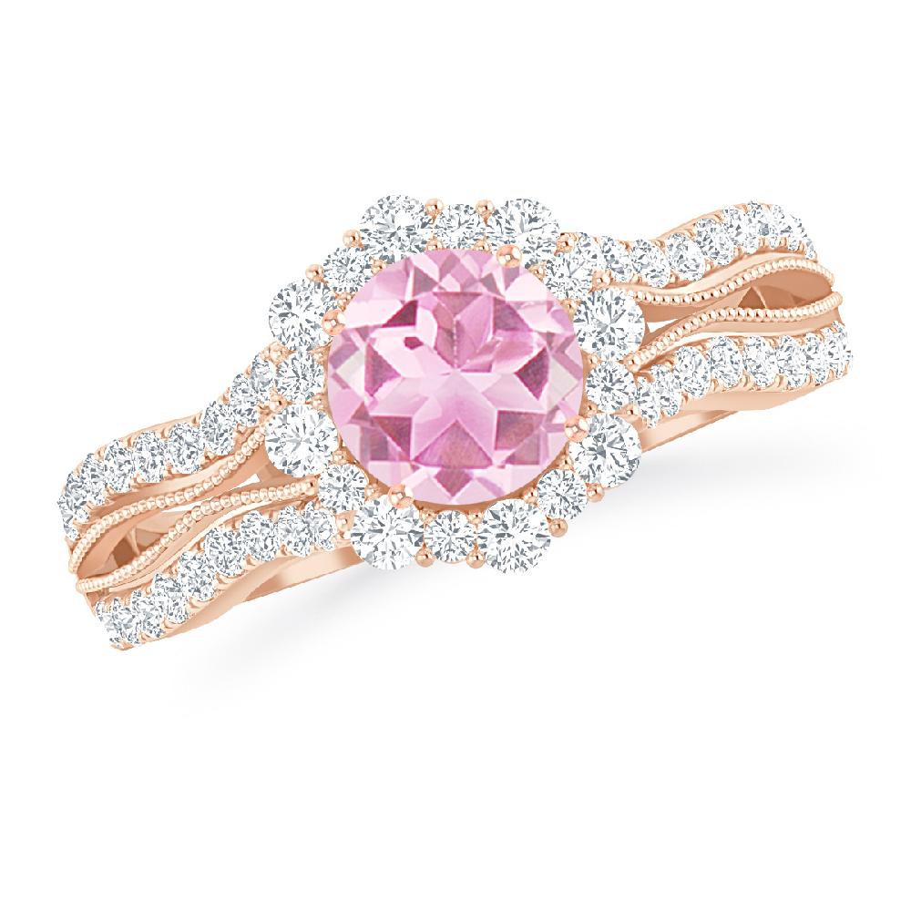 Rose Gold - Pink Tourmaline