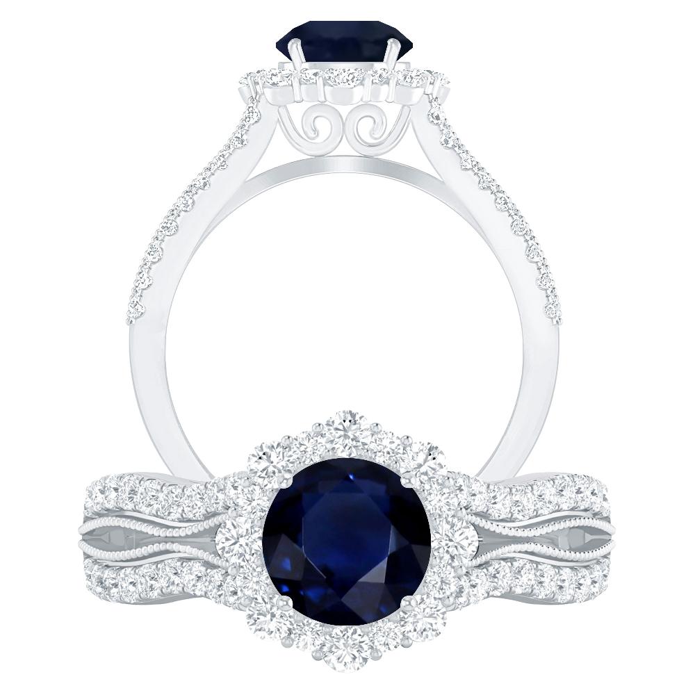 White Gold - Sapphire