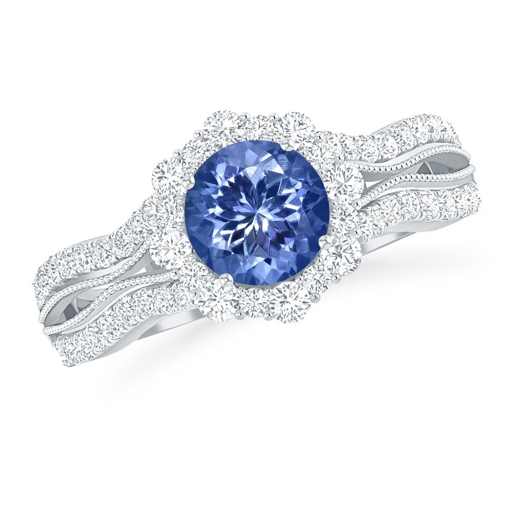 White Gold - Tanzanite