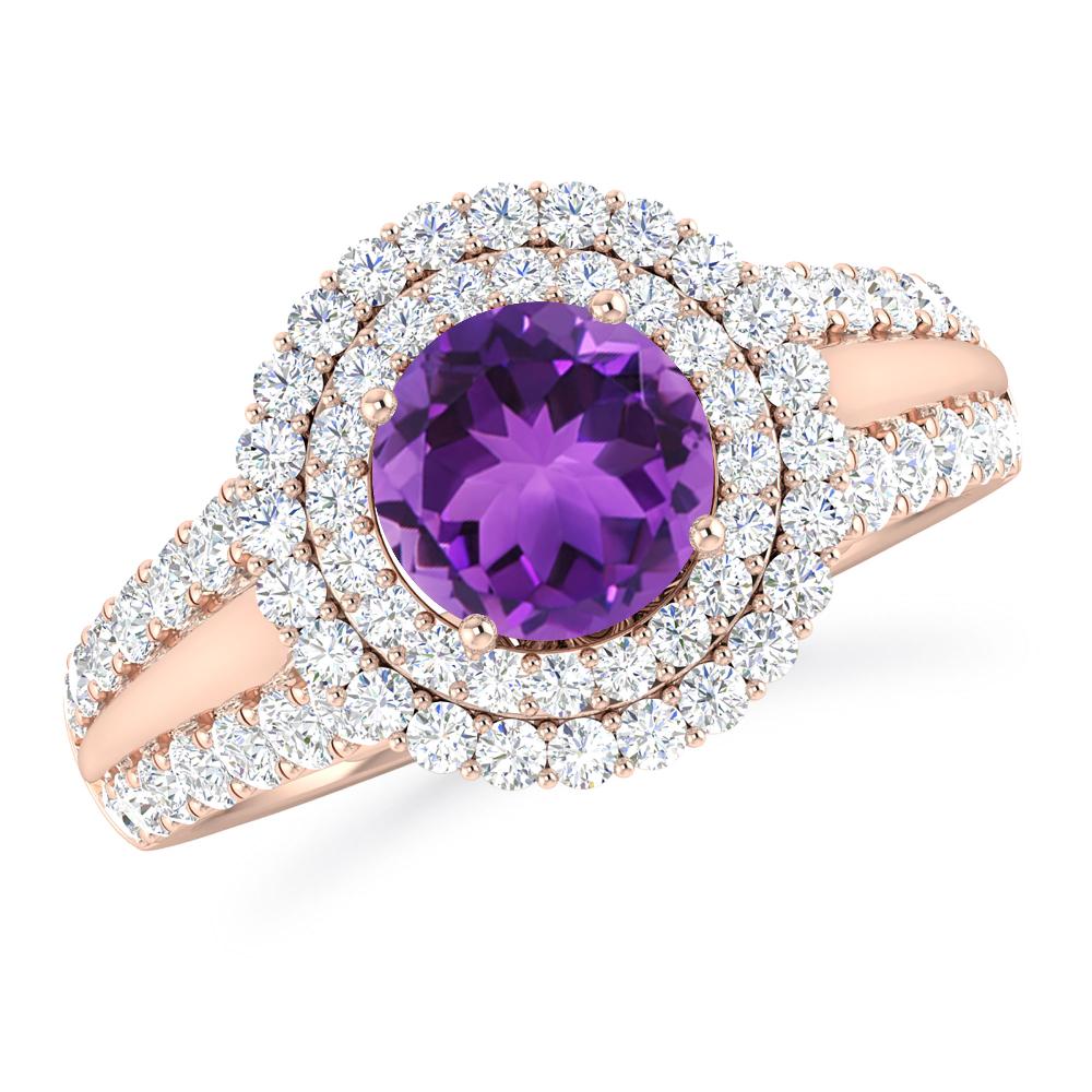 Rose Gold - Amethyst