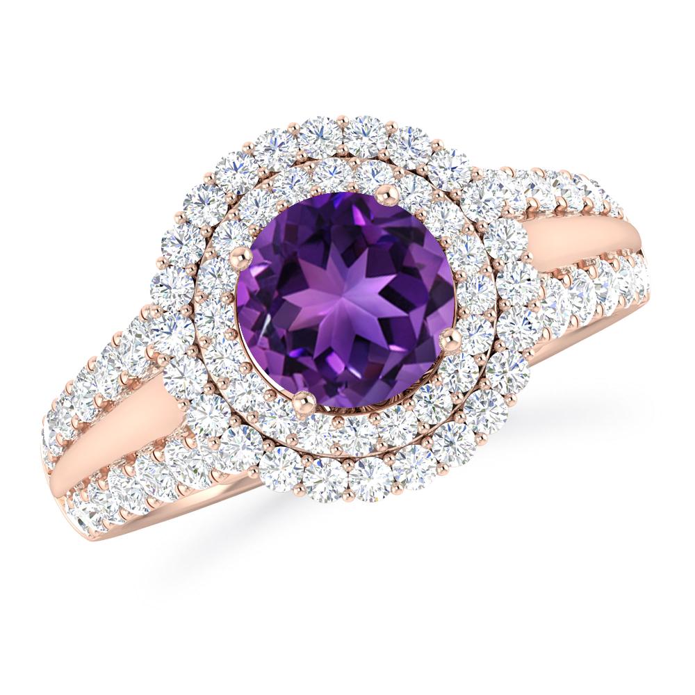 Rose Gold - Amethyst