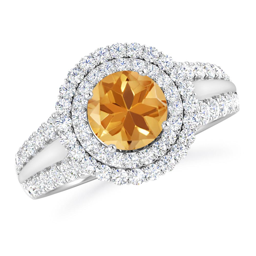 White Gold - Citrine