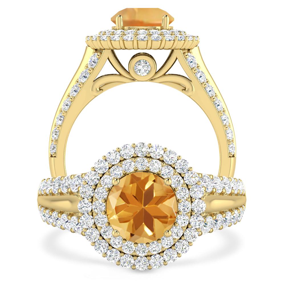 Yellow Gold - Citrine