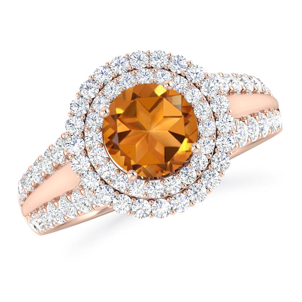 Rose Gold - Citrine