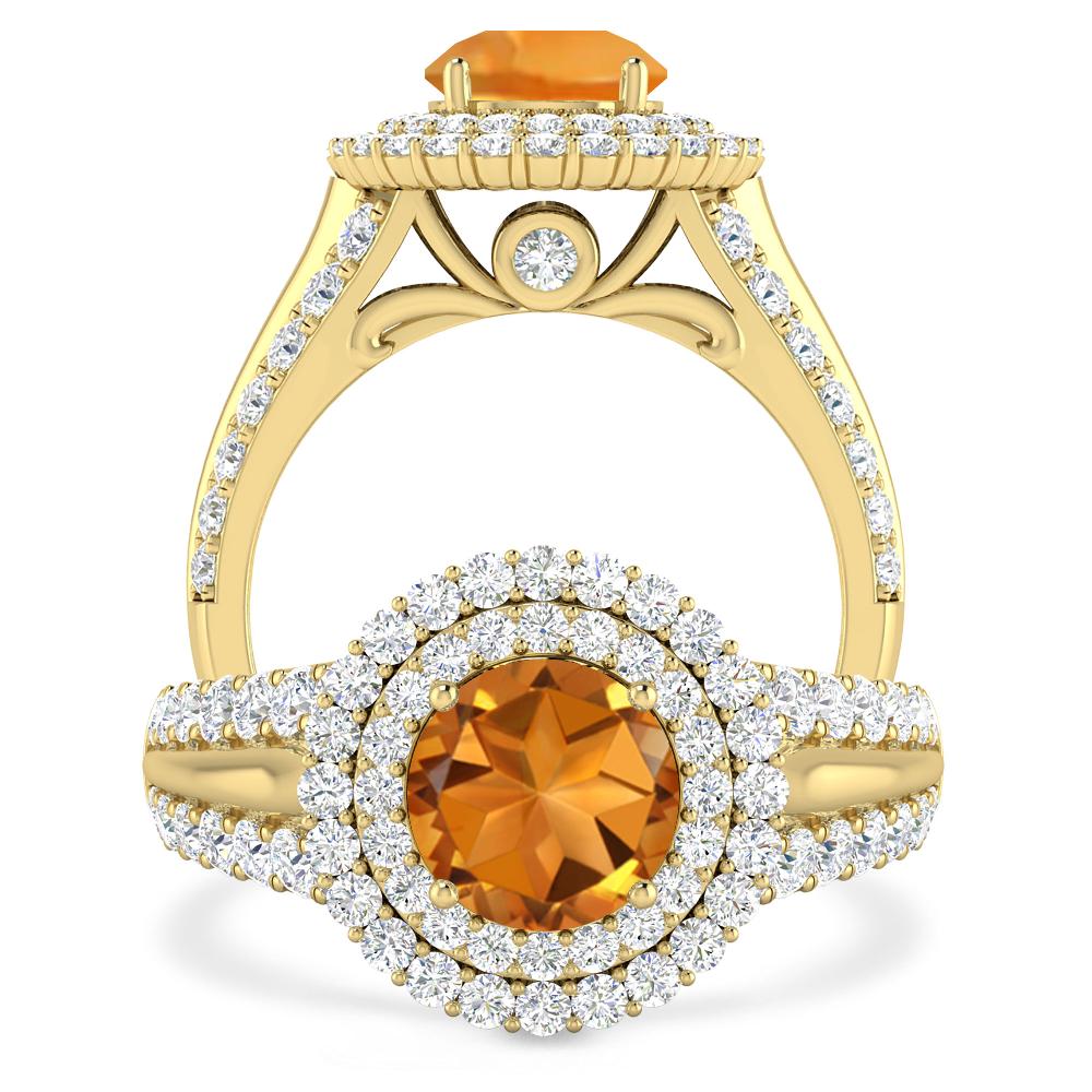 Yellow Gold - Citrine