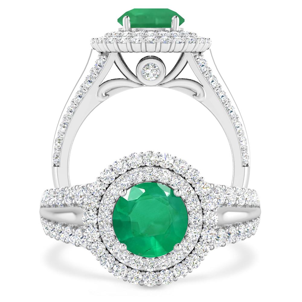 White Gold - Emerald